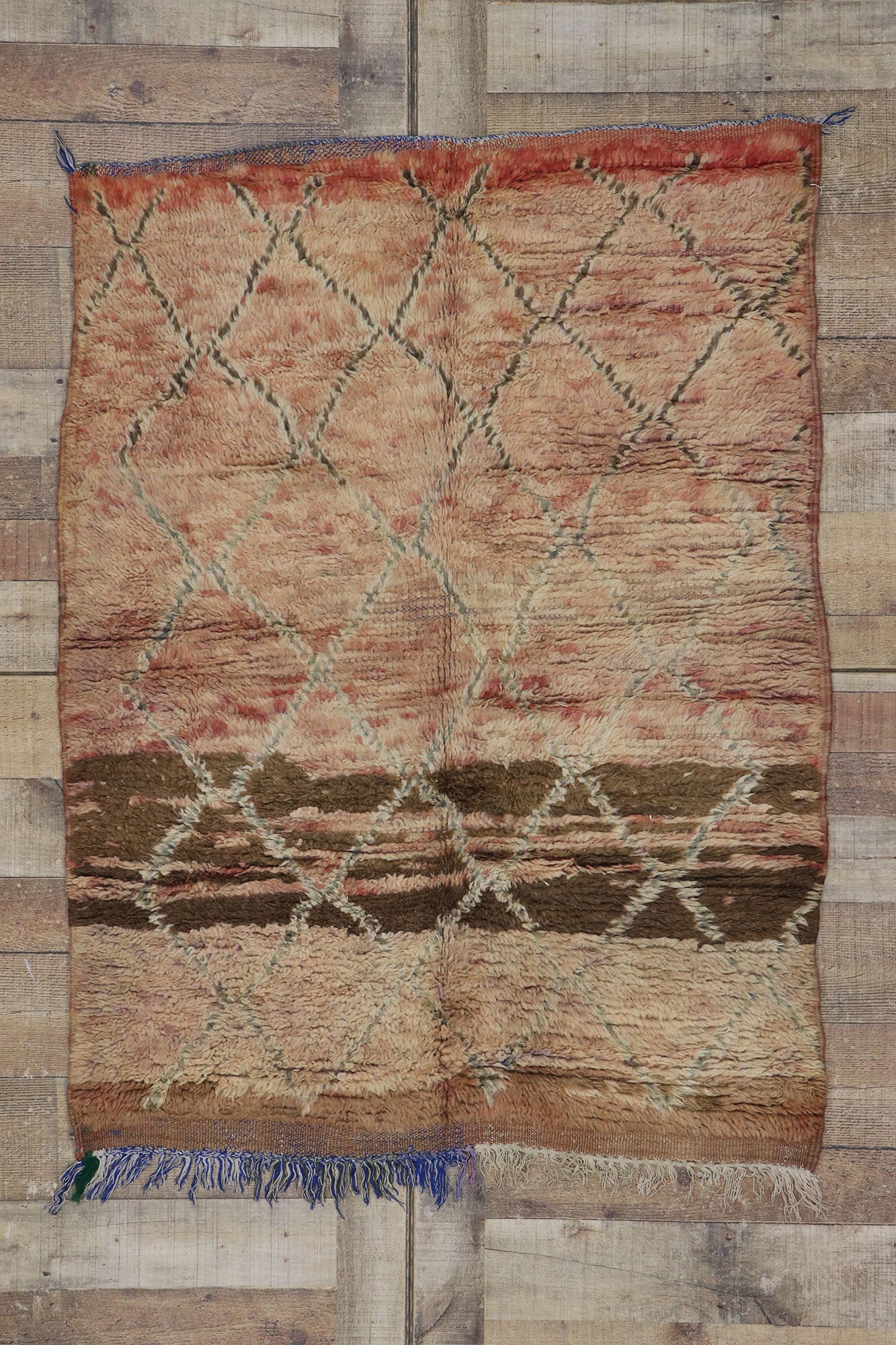 3 x 4 Vintage Moroccan Rug 21667