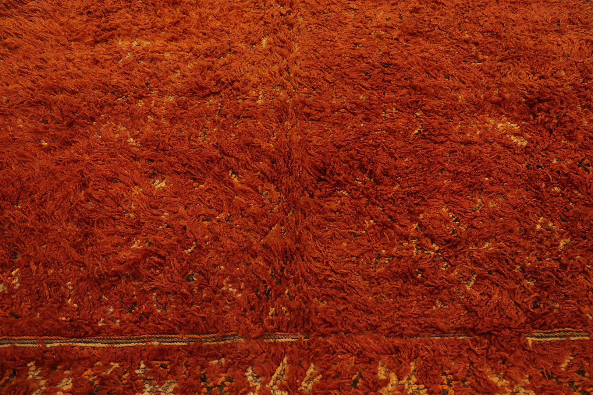 6 x 10 Vintage Red Beni MGuild Moroccan Rug 21670