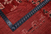 6 x 10 Vintage Red Moroccan Rug 21671