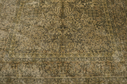 5 x 8 Vintage Turkish Silk Hereke Rug Rug 21685