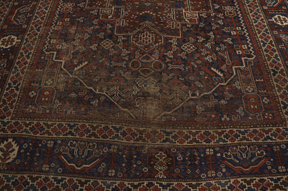 7 x 9 Antique Persian Shiraz Rug 21690