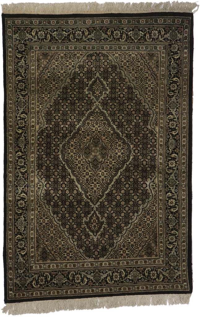 3 x 5 Antique Persian Tabriz Rug 21695