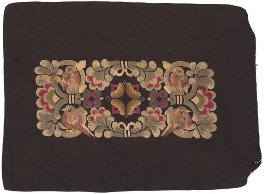 2 x 2 Hand Embroidered Pillow Cover 78615