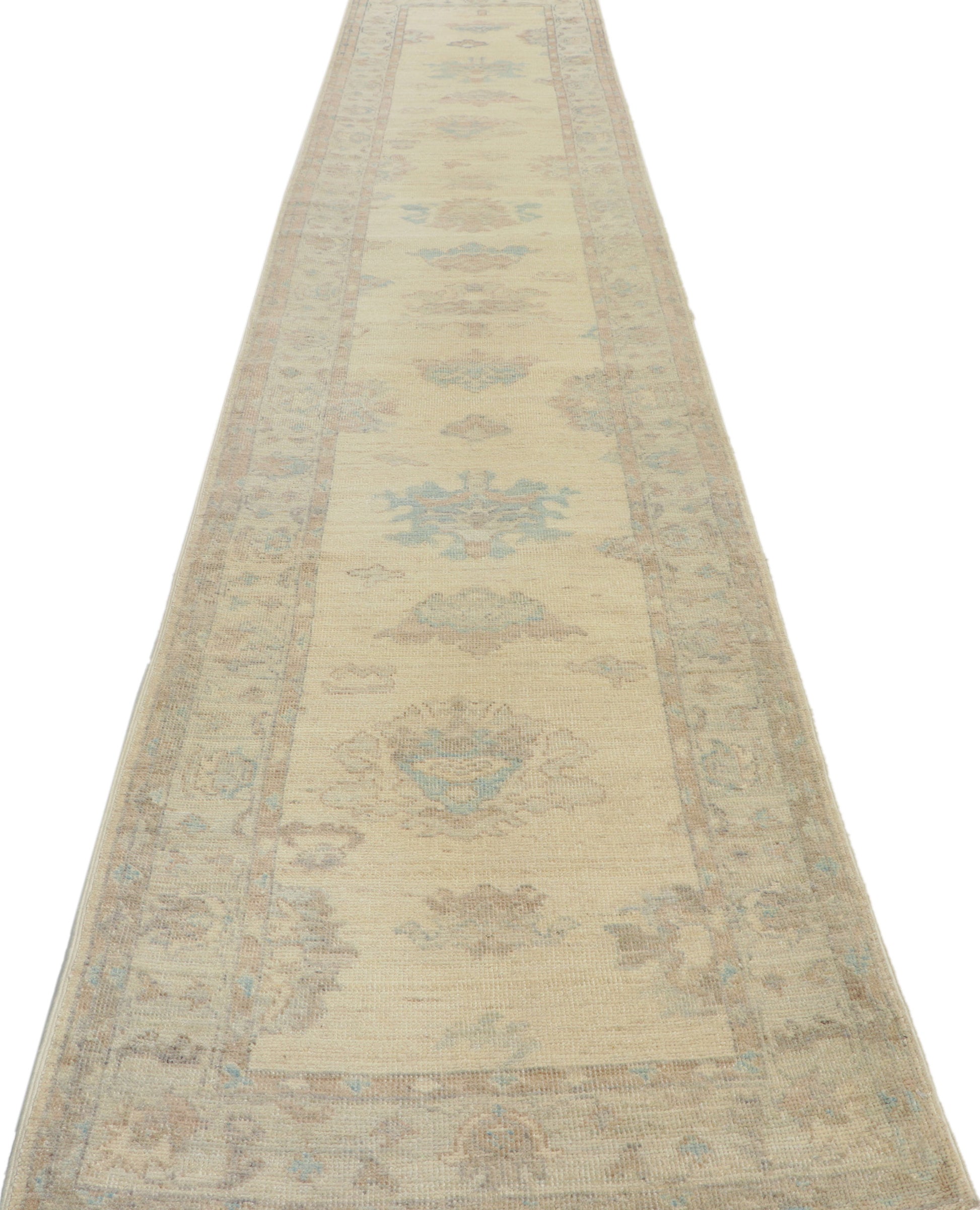 2 x 14 Modern Oushak Runner 80843