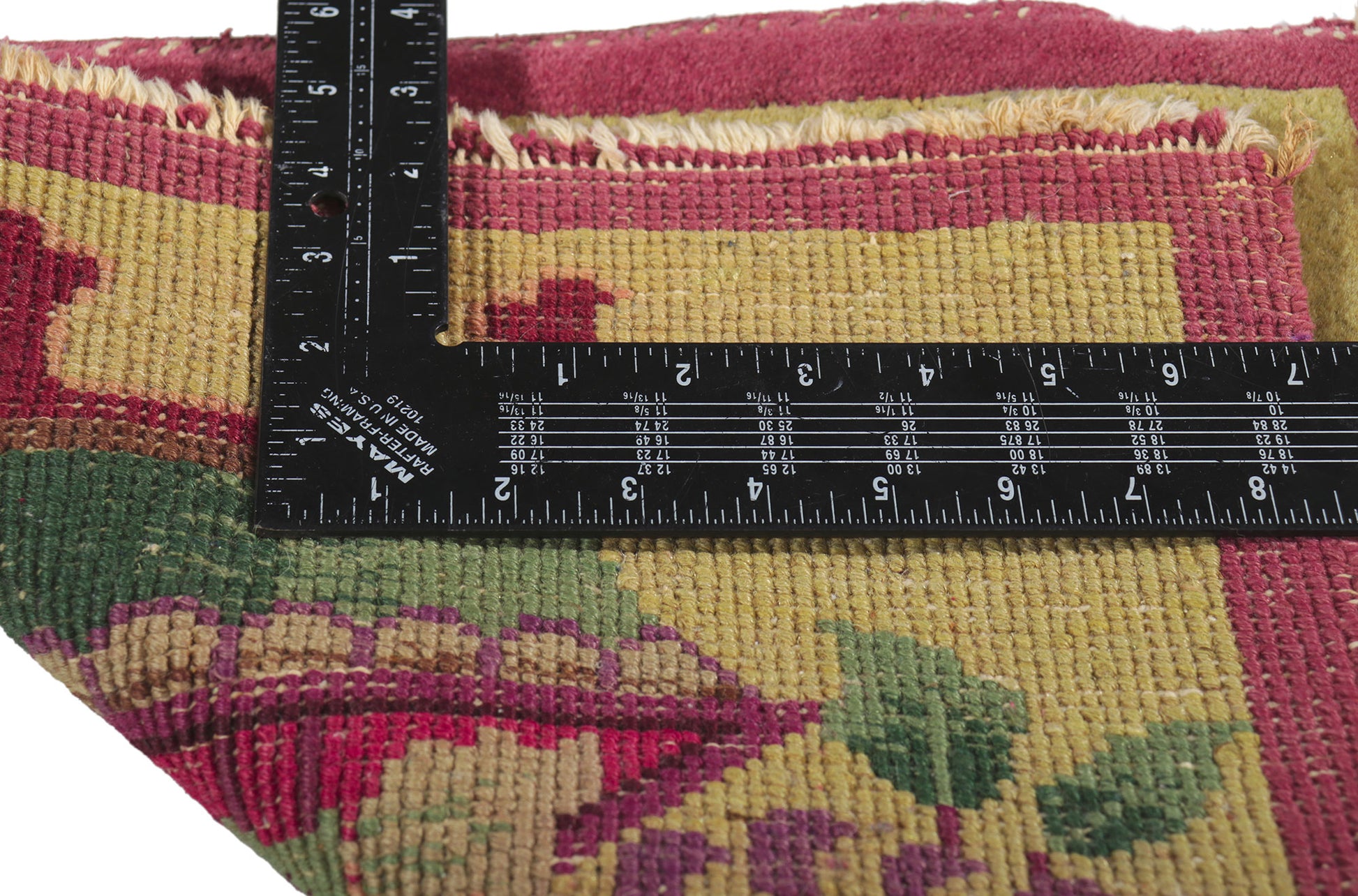 2 x 2 Antique Tibetan Meditation Mat 78436