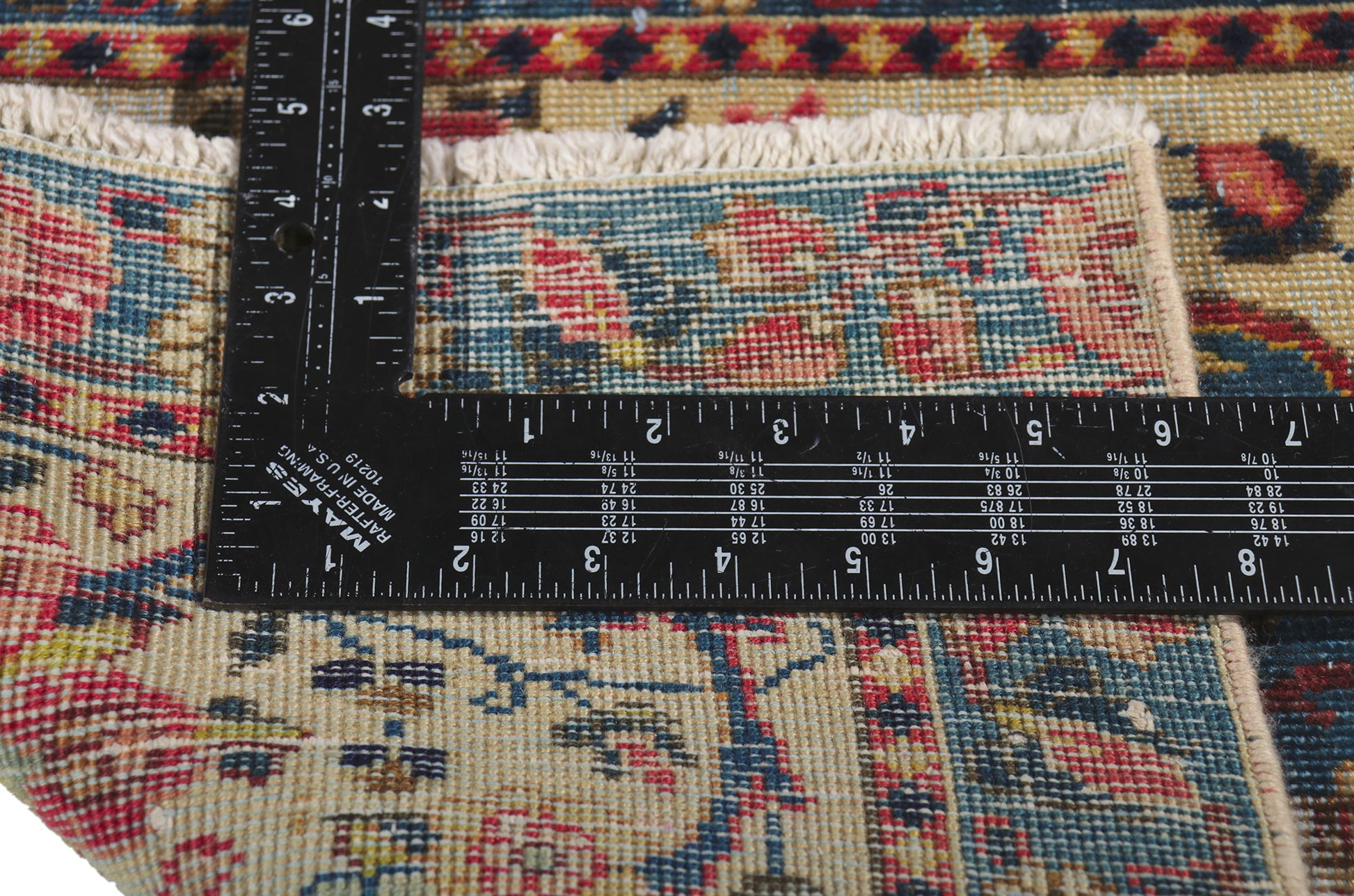2 x 2 Antique Persian Tabriz Rug 61213