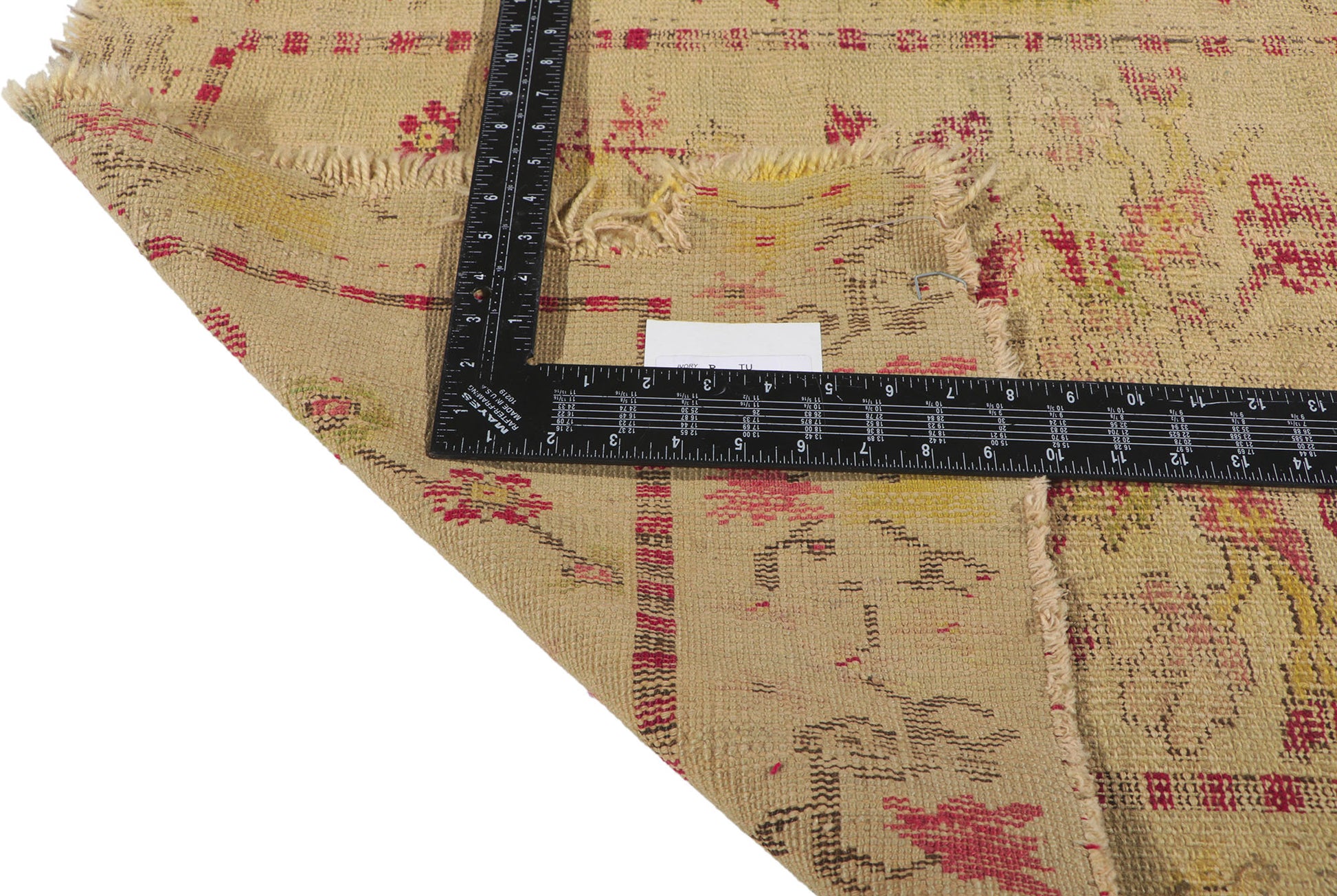 2 x 3 Antique Turkish Oushak Rug 71041