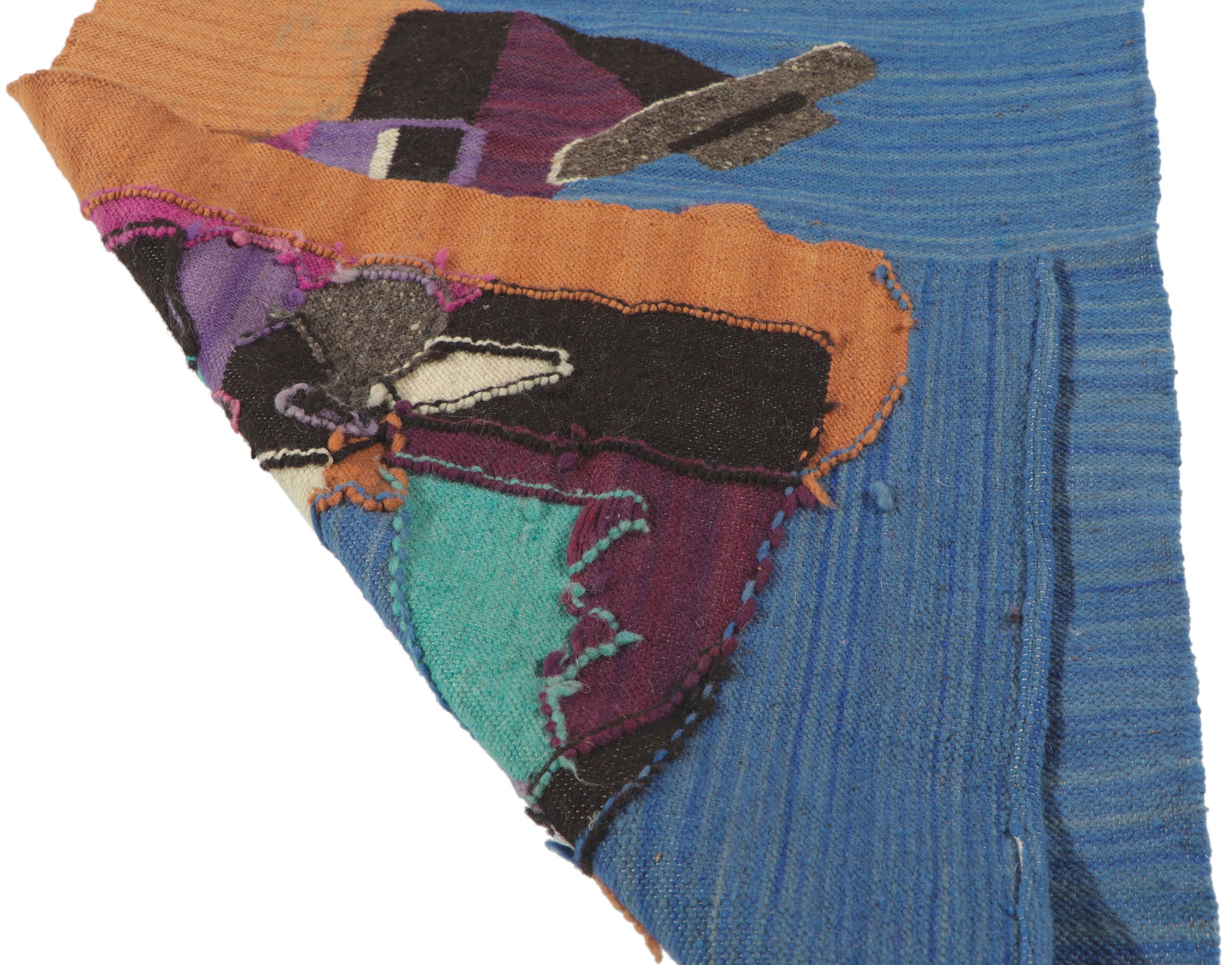 2 x 3 Vintage Ecuadorian Tapestry 78310