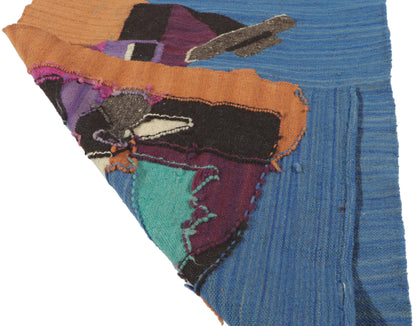 2 x 3 Vintage Ecuadorian Tapestry 78310