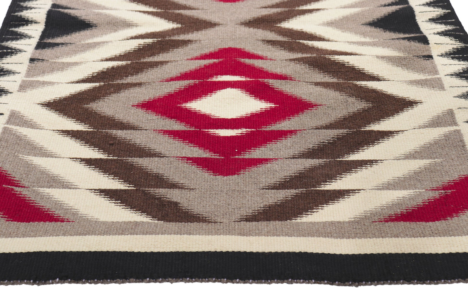 2 x 3 Vintage Eye Dazzler Navajo Rug 78424