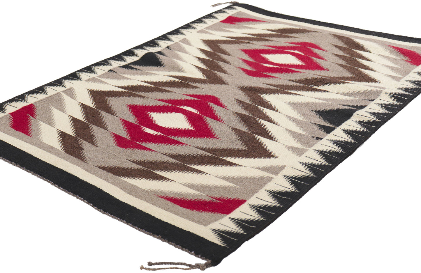 2 x 3 Vintage Eye Dazzler Navajo Rug 78424