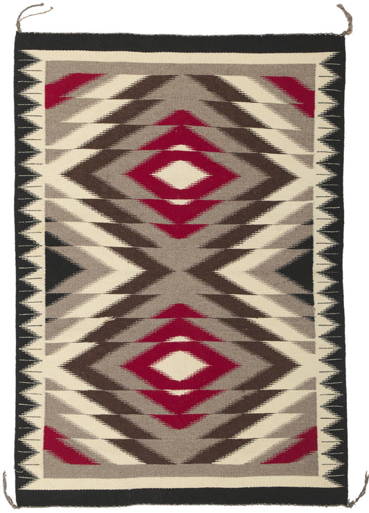 2 x 3 Vintage Eye Dazzler Navajo Rug 78424
