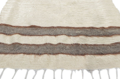 2 x 4 Turkish Angora Wool Kilim Rug 53846