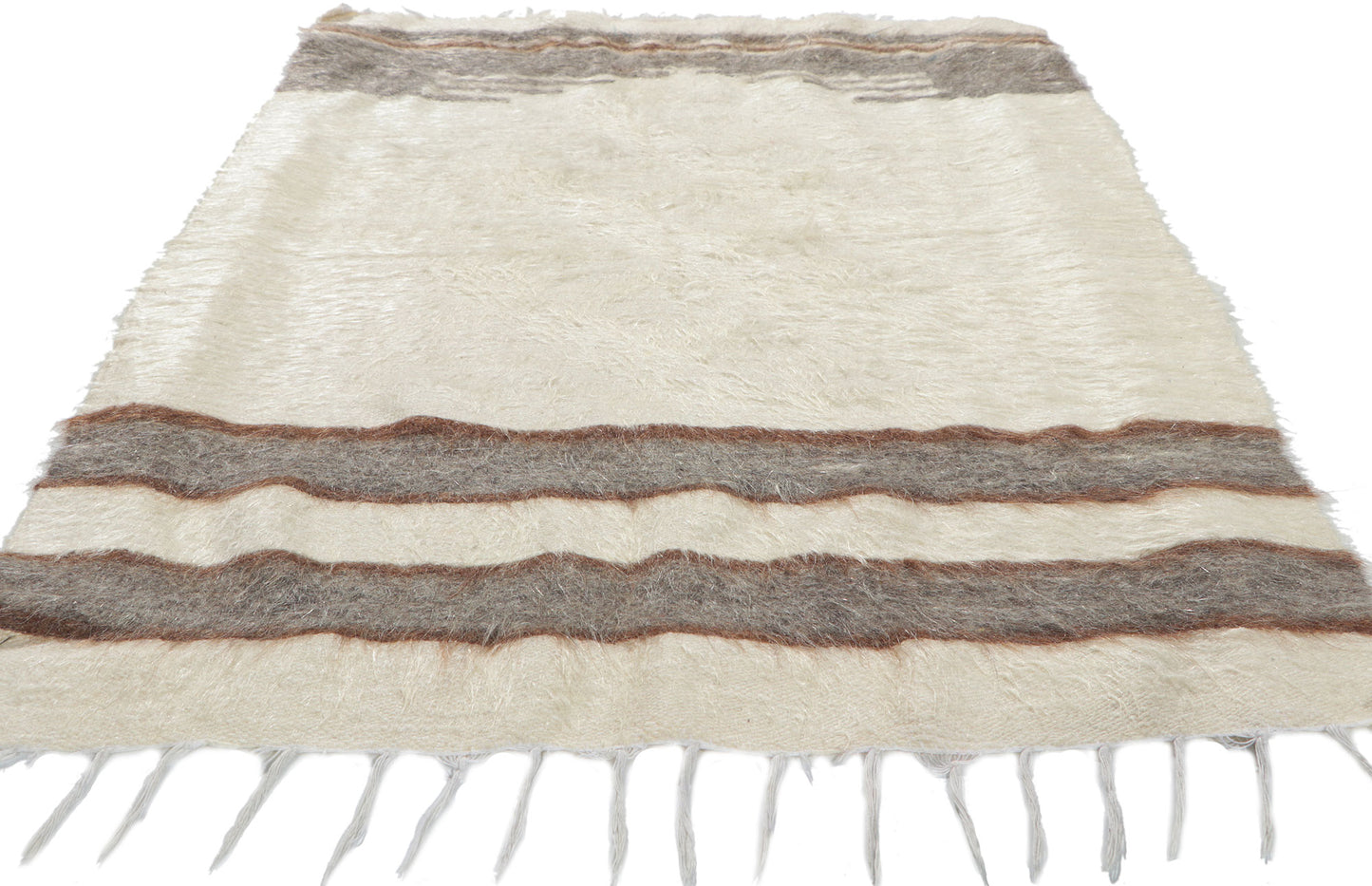 2 x 4 Turkish Angora Wool Kilim Rug 53846