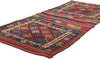 2 x 5 Antique Kurdish Jaf Saddlebag 78192