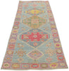 2 x 7 Colorful Oushak Runner 80824
