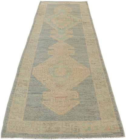 2 x 8 Modern Oushak Runner 80829