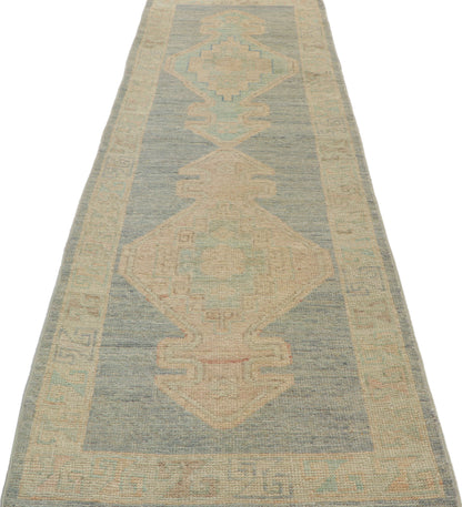 2 x 8 Modern Oushak Runner 80829