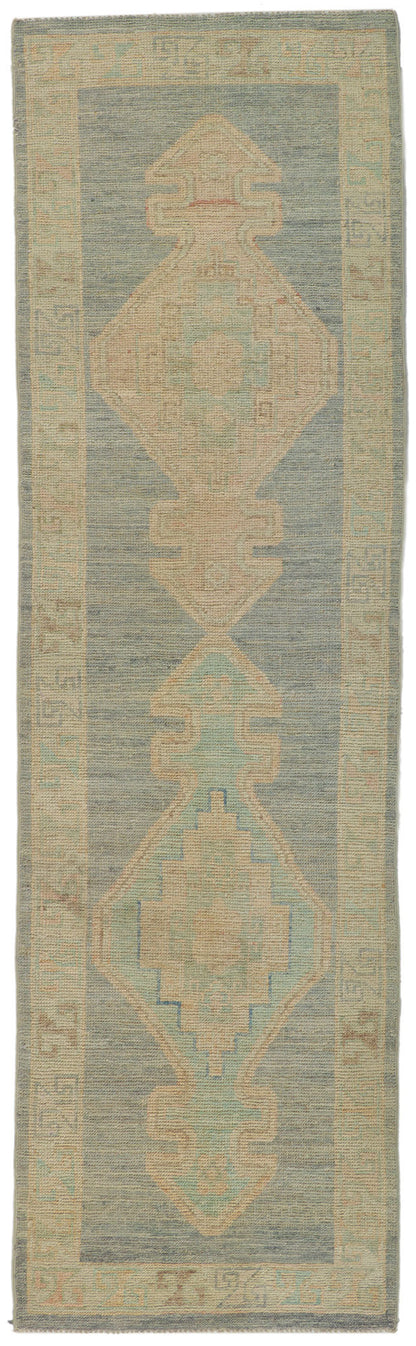 2 x 8 Modern Oushak Runner 80829