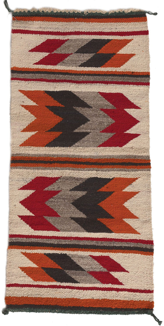 2 x 3 Antique Eye Dazzler Navajo Rug 78627