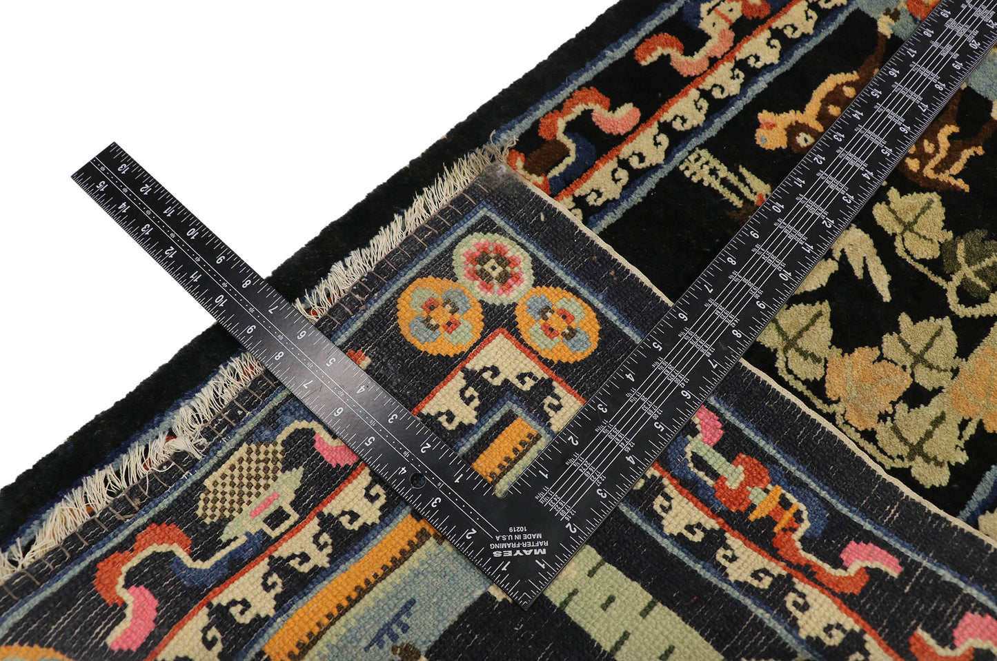 2 x 3 Antique Chinese Art Deco Rug 77414