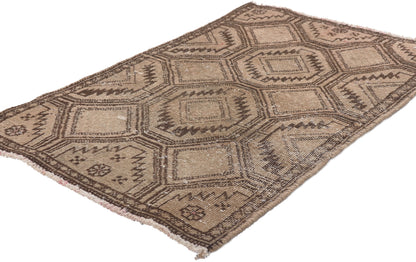 2 x 3 Antique Persian Tabriz Rug 78582