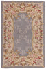 2 x 3 Vintage American Floral Hooked Rug 78554