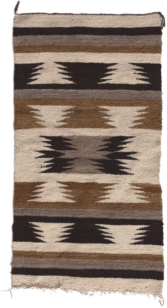 2 x 3 Vintage Ganado Navajo Rug 78632