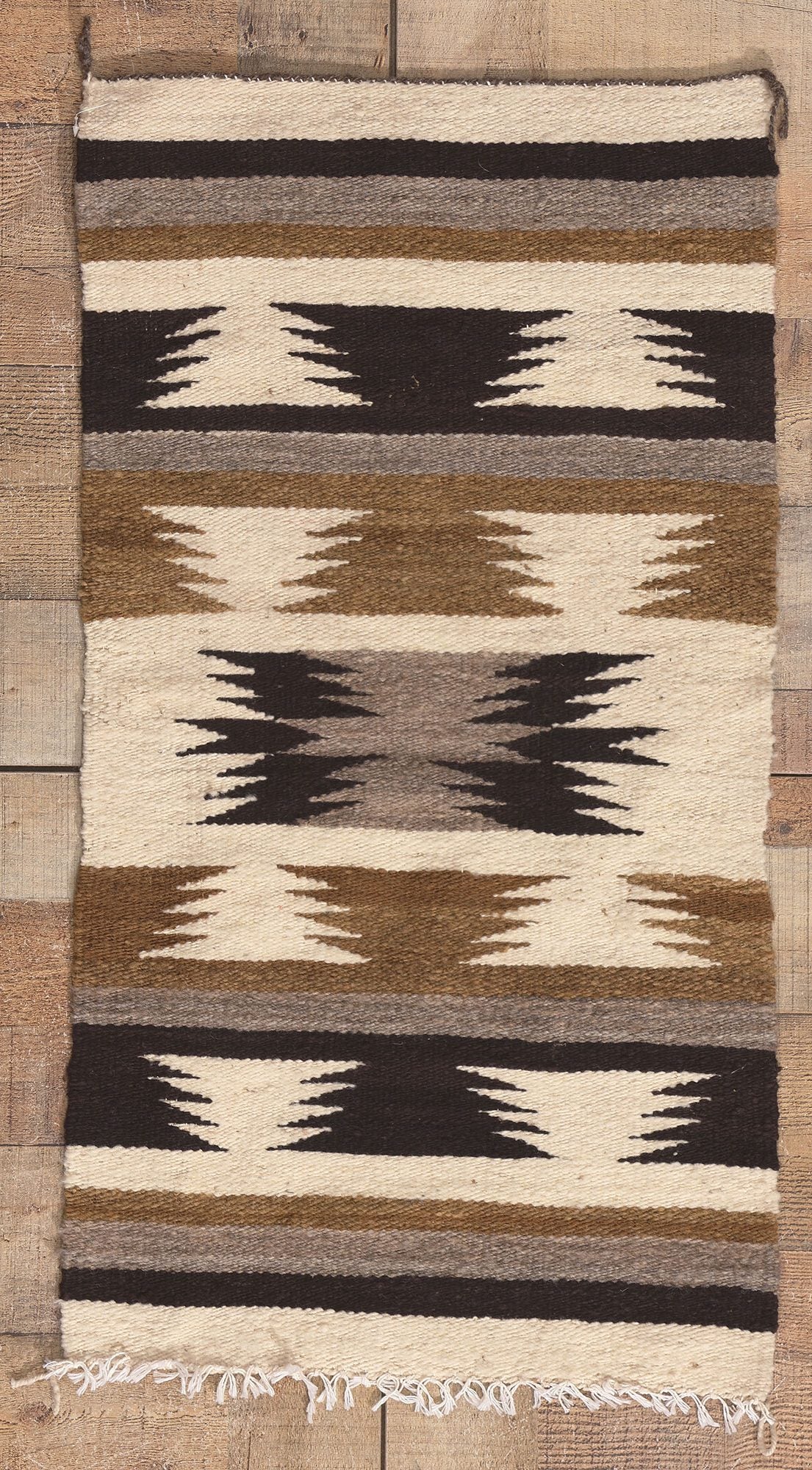 2 x 3 Vintage Ganado Navajo Rug 78632