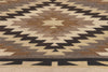 2 x 3 Vintage Two Grey Hills Navajo Rug 78638