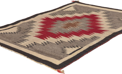 2 x 4 Antique Eye Dazzler Navajo Rug 78639