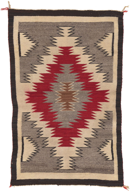 2 x 4 Antique Eye Dazzler Navajo Rug 78639