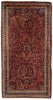 2 x 4 Antique Persian Sarouk Rug 73435