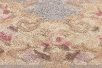 2 x 7 Vintage American Floral Hooked Runner 78553