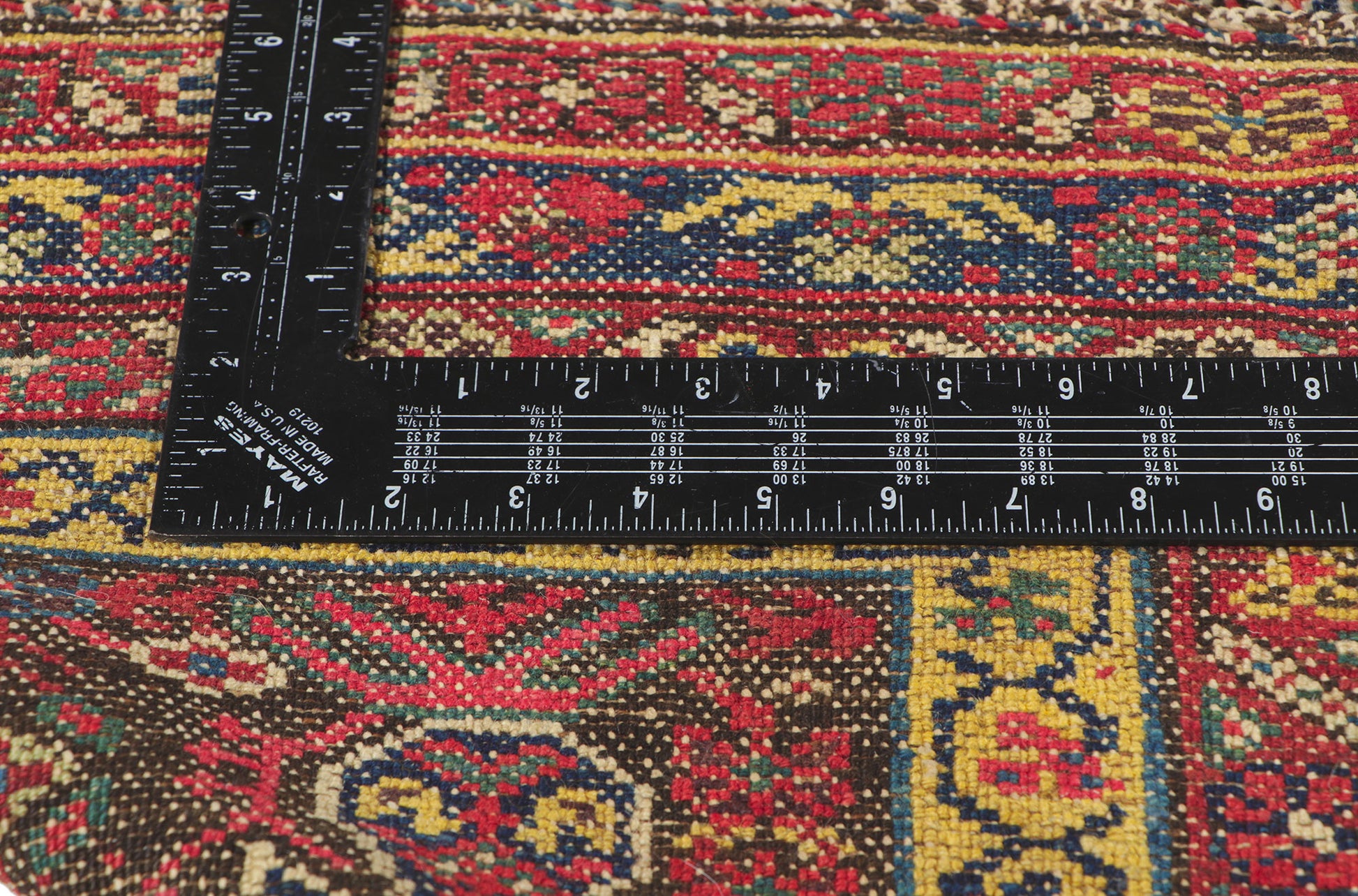 3 x 15 Antique Persian Malayer Runner 78521