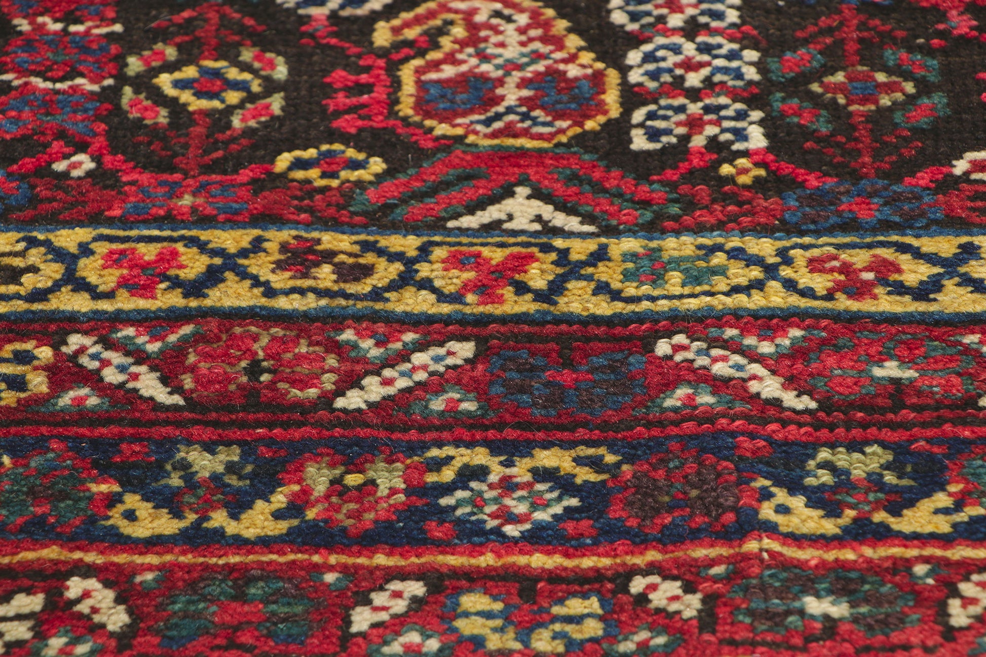 3 x 15 Antique Persian Malayer Runner 78521