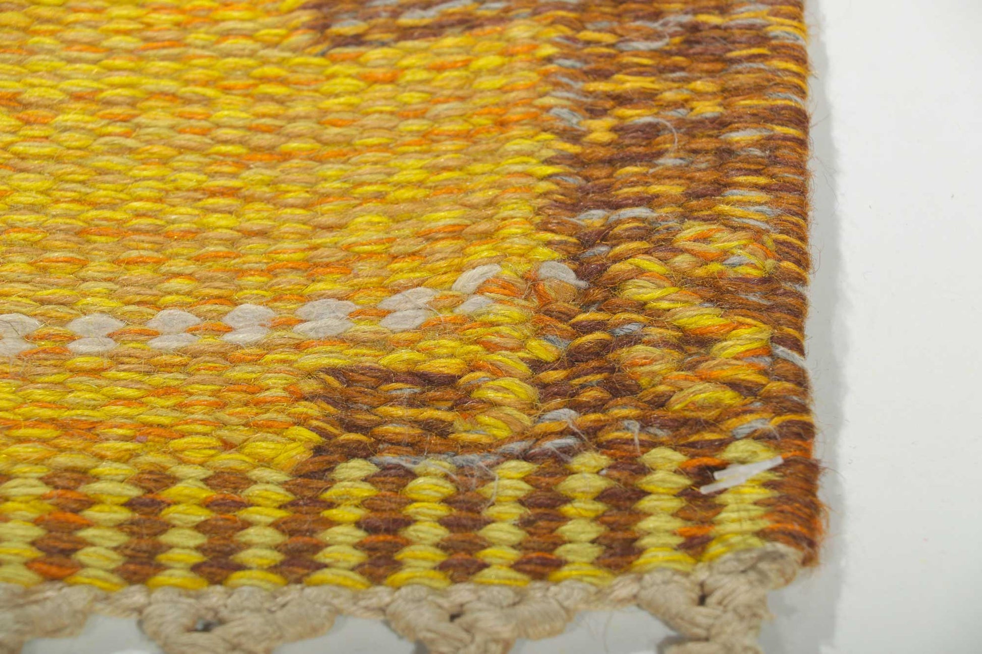 3 x 8 Ingegerd Silow Vintage Swedish Rollakan Rug 78507
