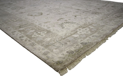 9 x 12 Transitional Classic Oushak Rug 30027