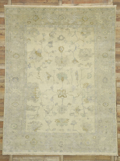 9 x 12 Transitional Classic Oushak Rug 30031