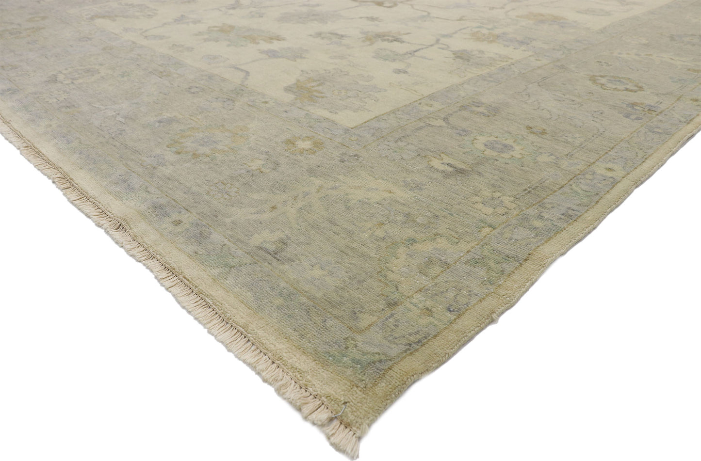 9 x 12 Transitional Classic Oushak Rug 30031