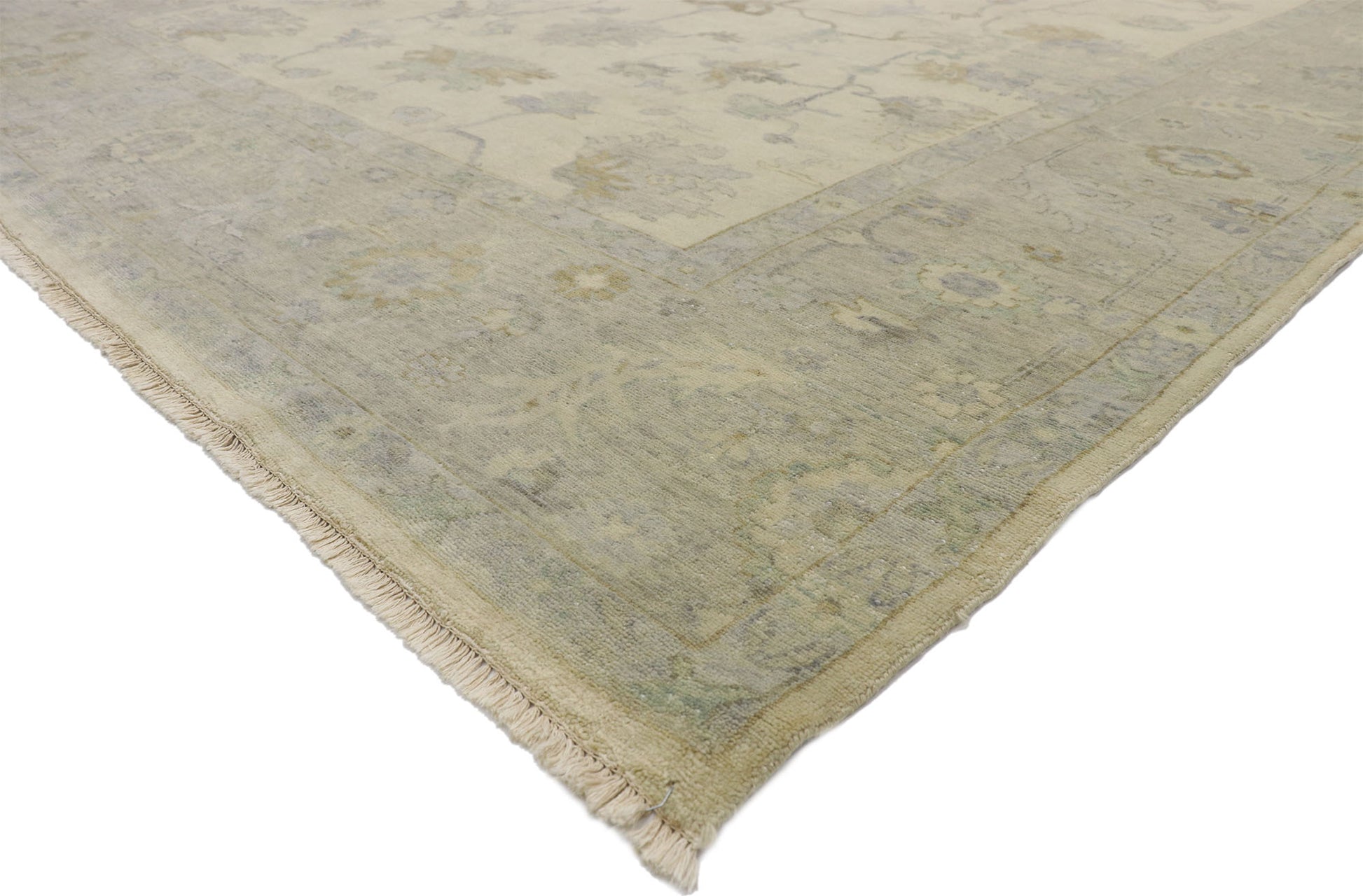 9 x 12 Transitional Classic Oushak Rug 30031