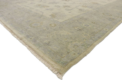 9 x 12 Transitional Classic Oushak Rug 30031