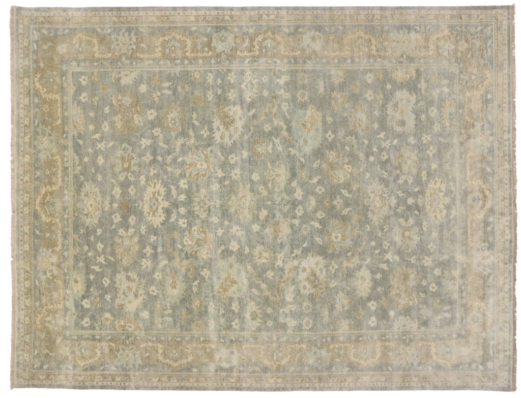 9 x 12 Antique Oushak Rug 30033