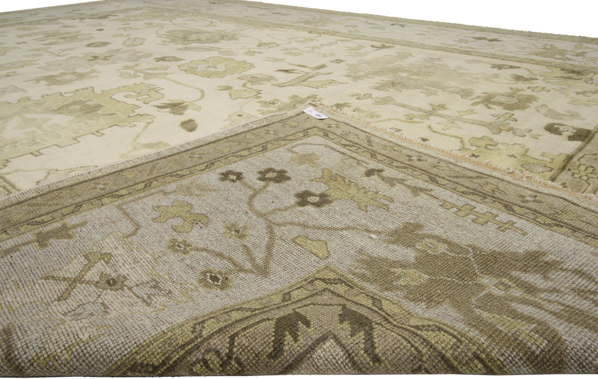 10 x 14 Transitional Oushak Rug 30038