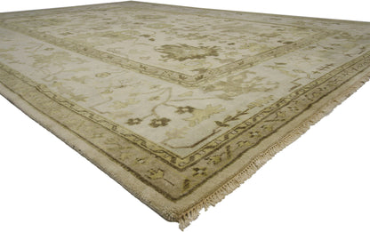 10 x 14 Transitional Oushak Rug 30038