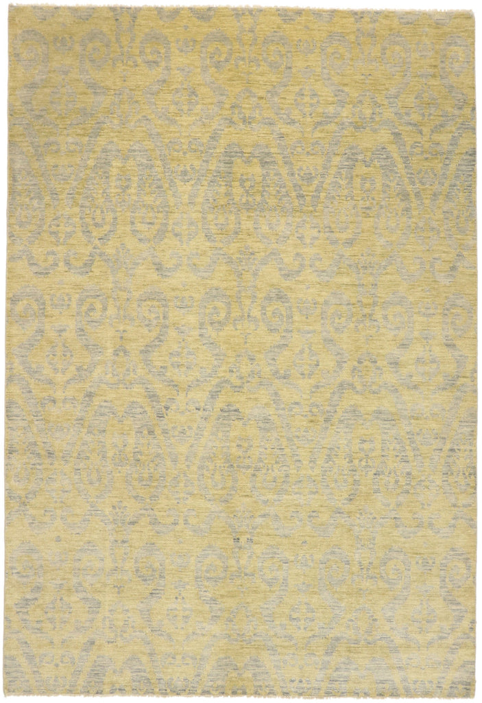 10 x 14 Transitional Ikat Area Rug 30084