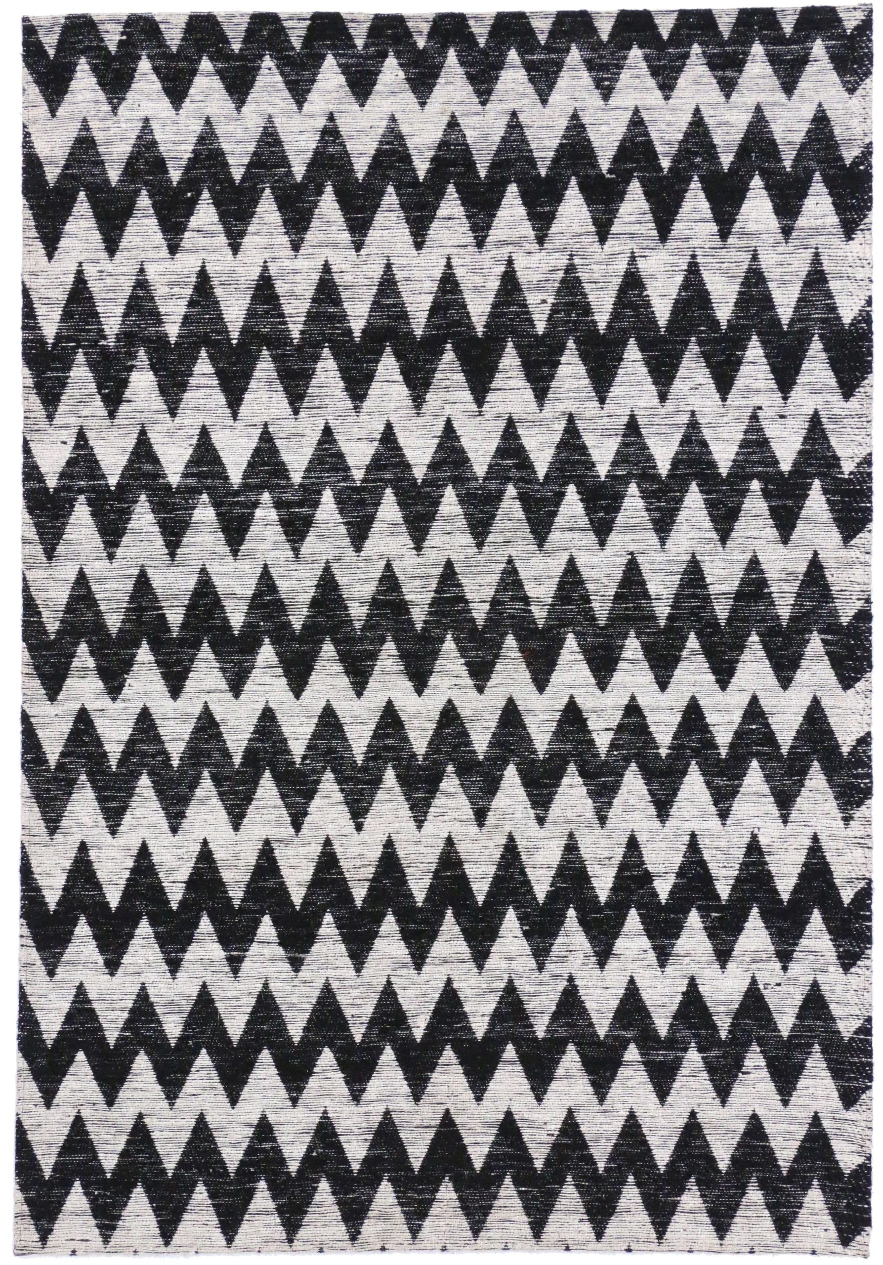 5 x 7 Chevron Indian Kilim Rug 30092