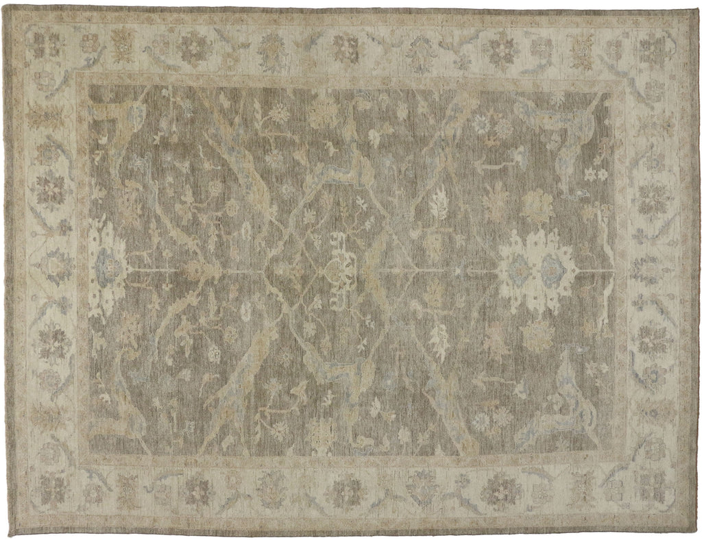 10 x 14 Modern Oushak Rug 30107