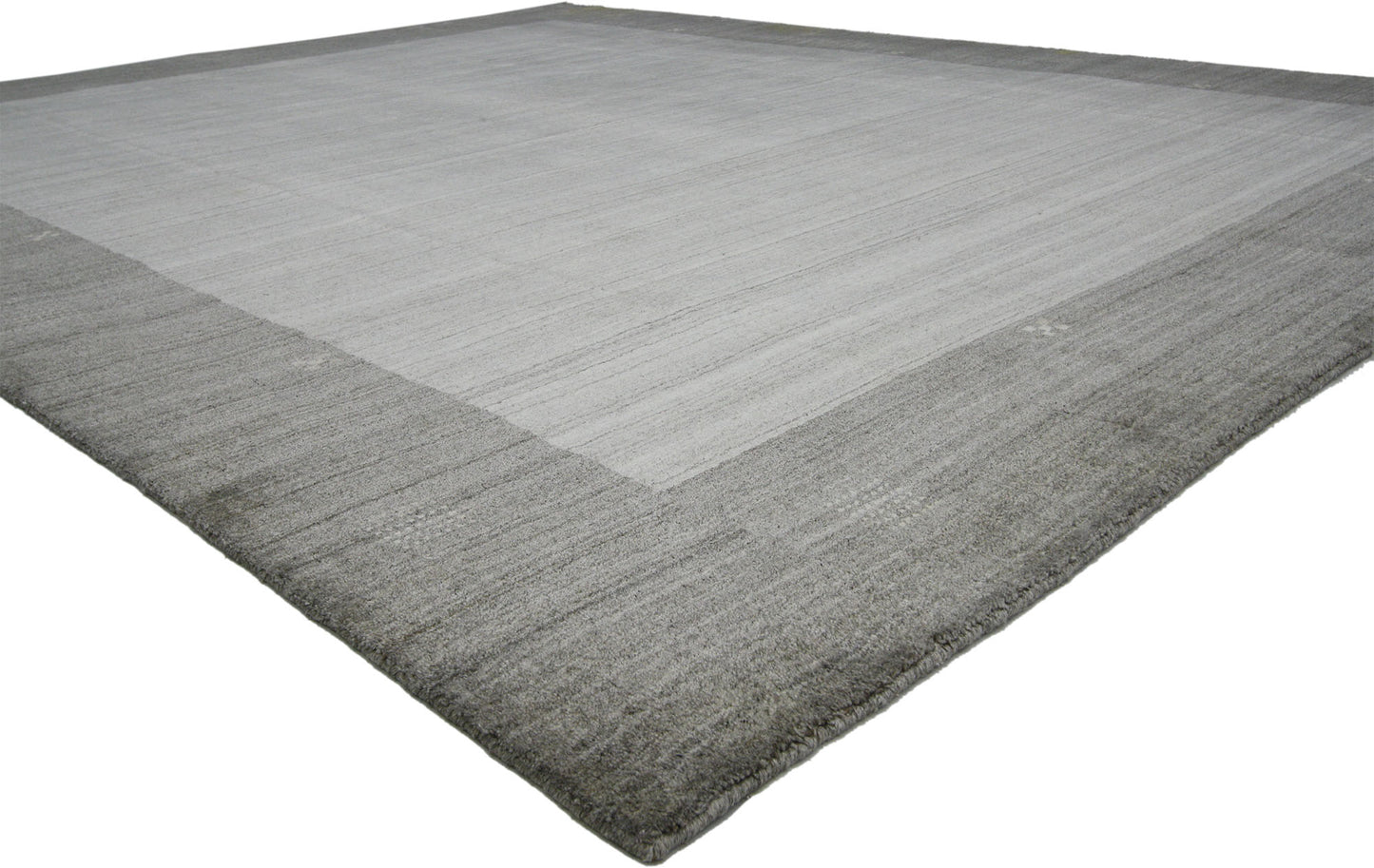 8 x 10 Modern Gray Gabbeh Rug 30134