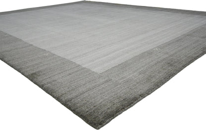 8 x 10 Modern Gray Gabbeh Rug 30134